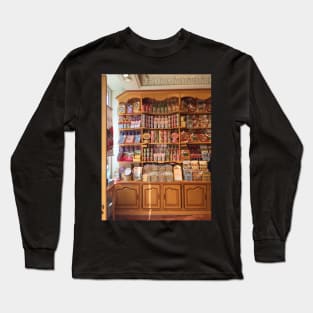 Paris Biscuit Shop Wish I Was Here Long Sleeve T-Shirt